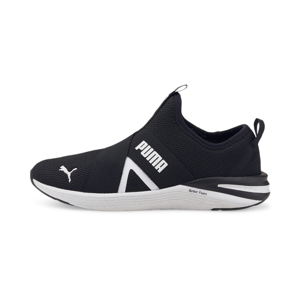 PUMA Women's BETTER FOAM PROWL SLIP-ON Sneaker  Puma Black-Puma White