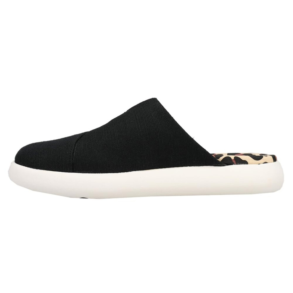 TOMS Womens Alpargata Mallow Mule Sneakers Shoes Casual - Black - Size