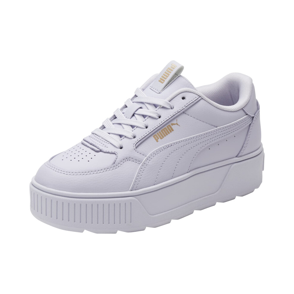 PUMA Women's Karmen Rebelle Sneaker  Spring Lavender-Rose Gold  7