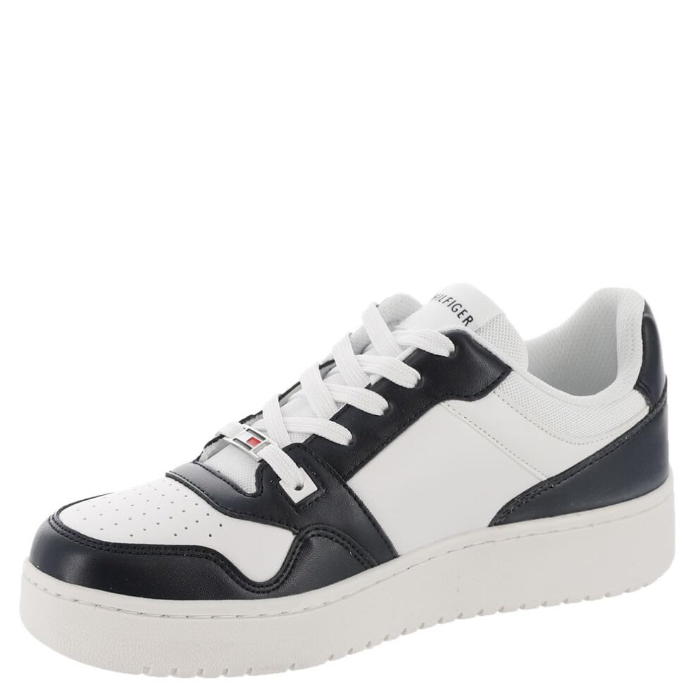 Tommy Hilfiger Women's TWIGYE Sneaker  White/Navy 141  8