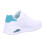 Skechers Skechers Dames UNO-POP Back Sneaker Wit/Munt 8 5