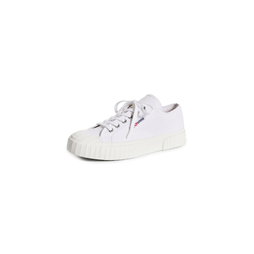 Superga Women's S00GRT0 Sneaker  White  6