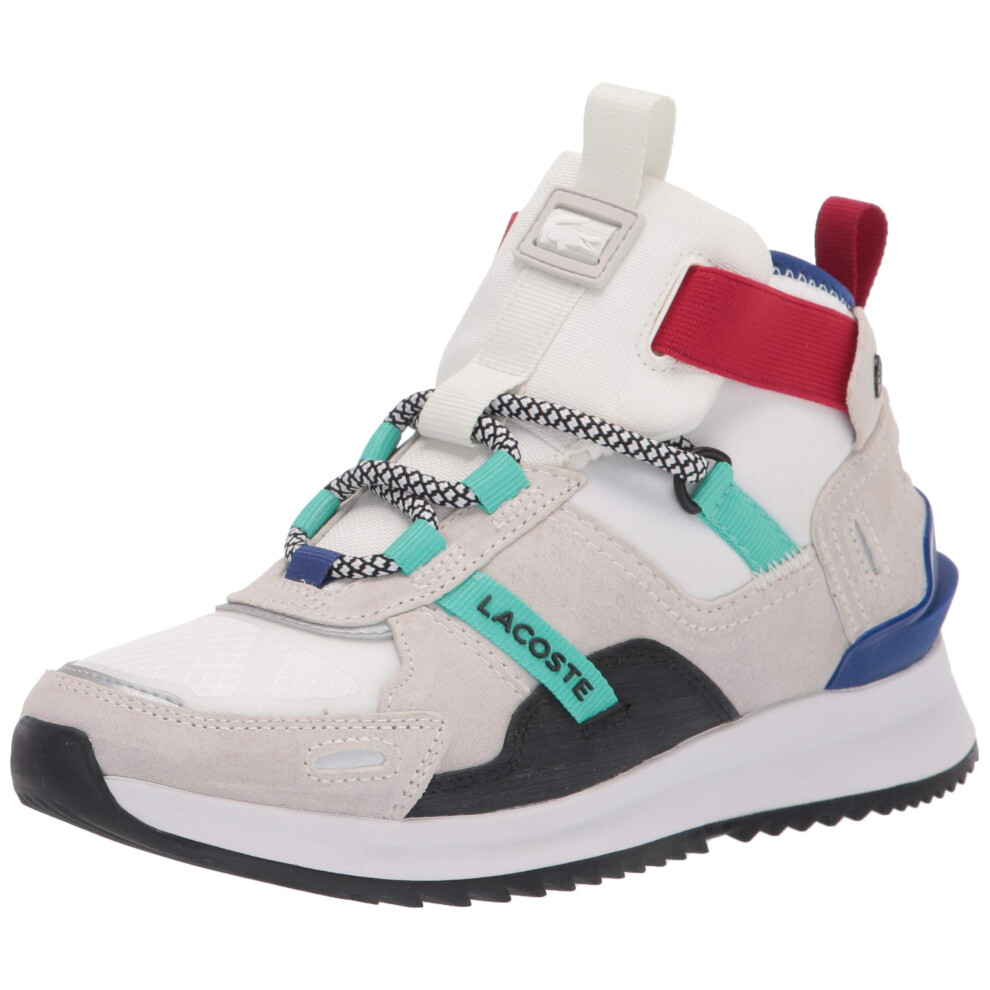 Lacoste Women's Run Breaker 0320 1 SFA Sneaker  Off White/Turquoise 5