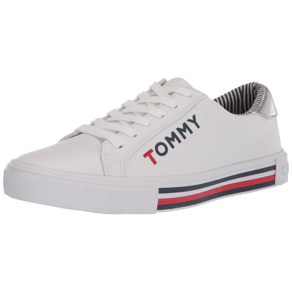 Tommy Hilfiger Women's TWKERY Sneaker  White142  11