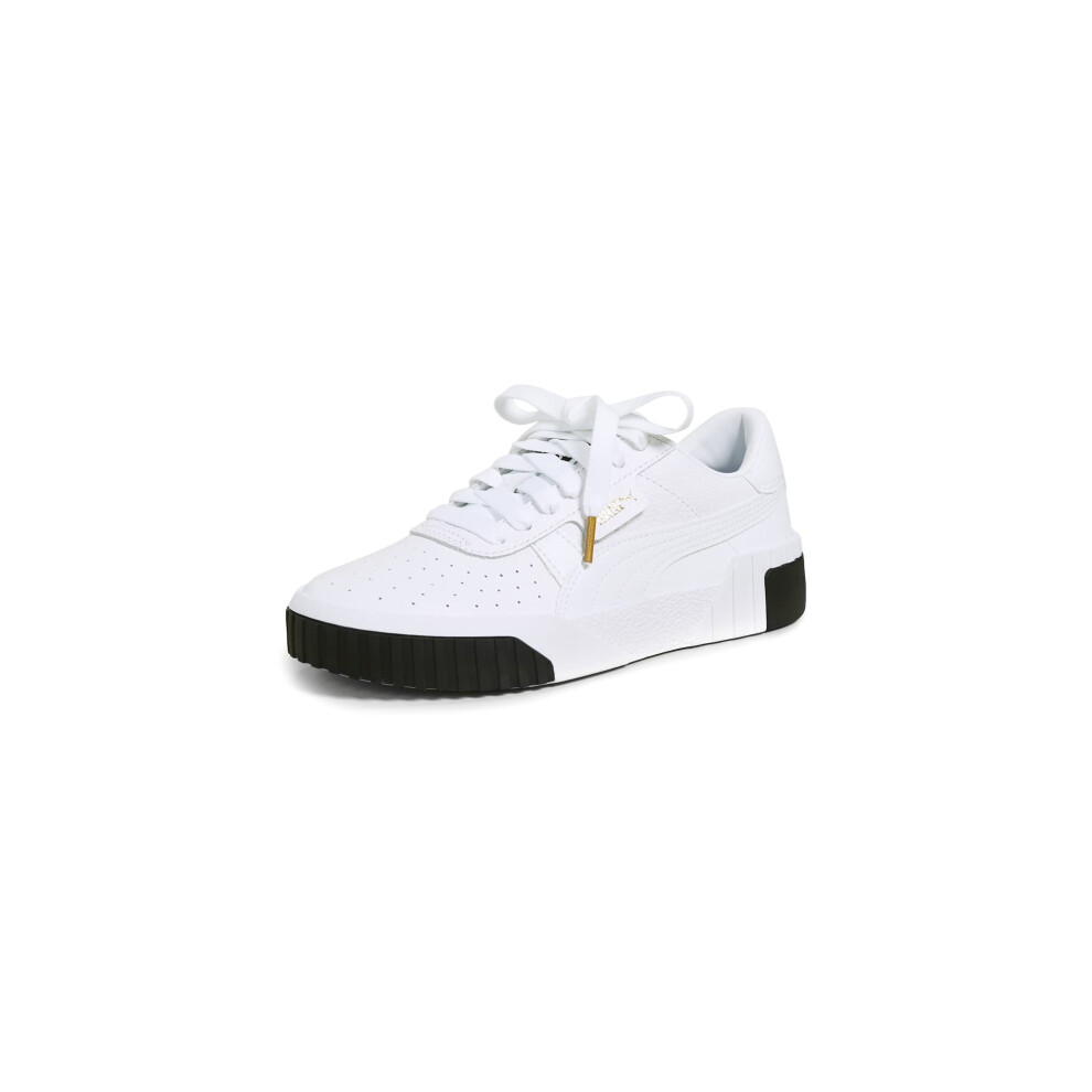 PUMA Women's CALI Sneaker  Puma White-Puma Black  10