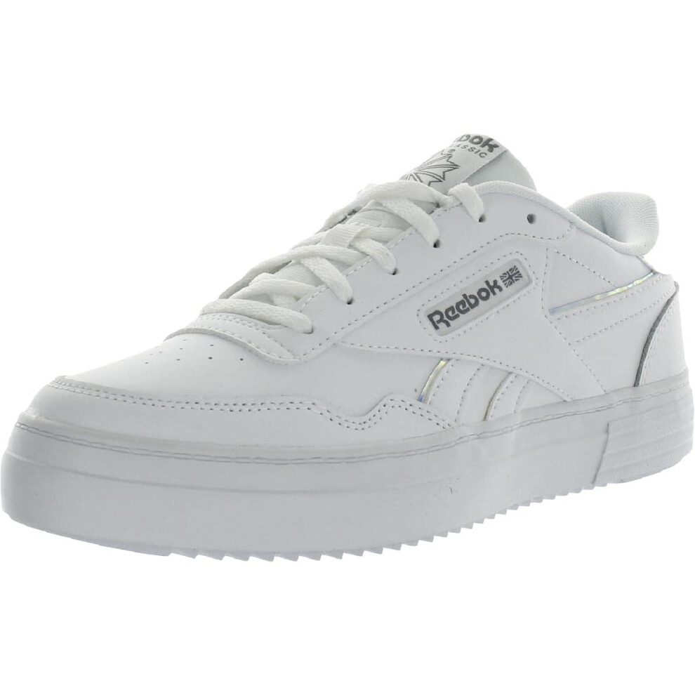 Reebok women's Club Memt Sneaker  White/Cold Grey  10 US