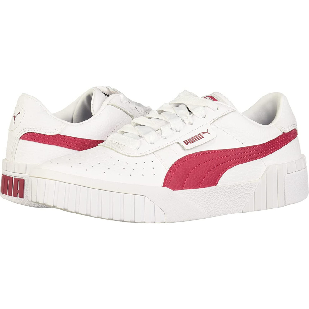 PUMA Cali Womens Sneakers in White/Persian Red  Size 10