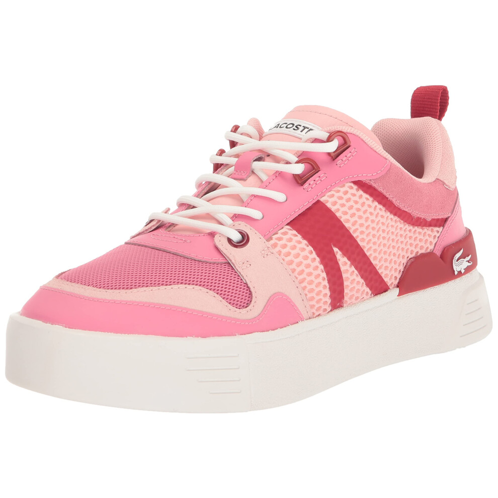 Lacoste Women's L002 Sneaker  Light Pink/Pink  6.5