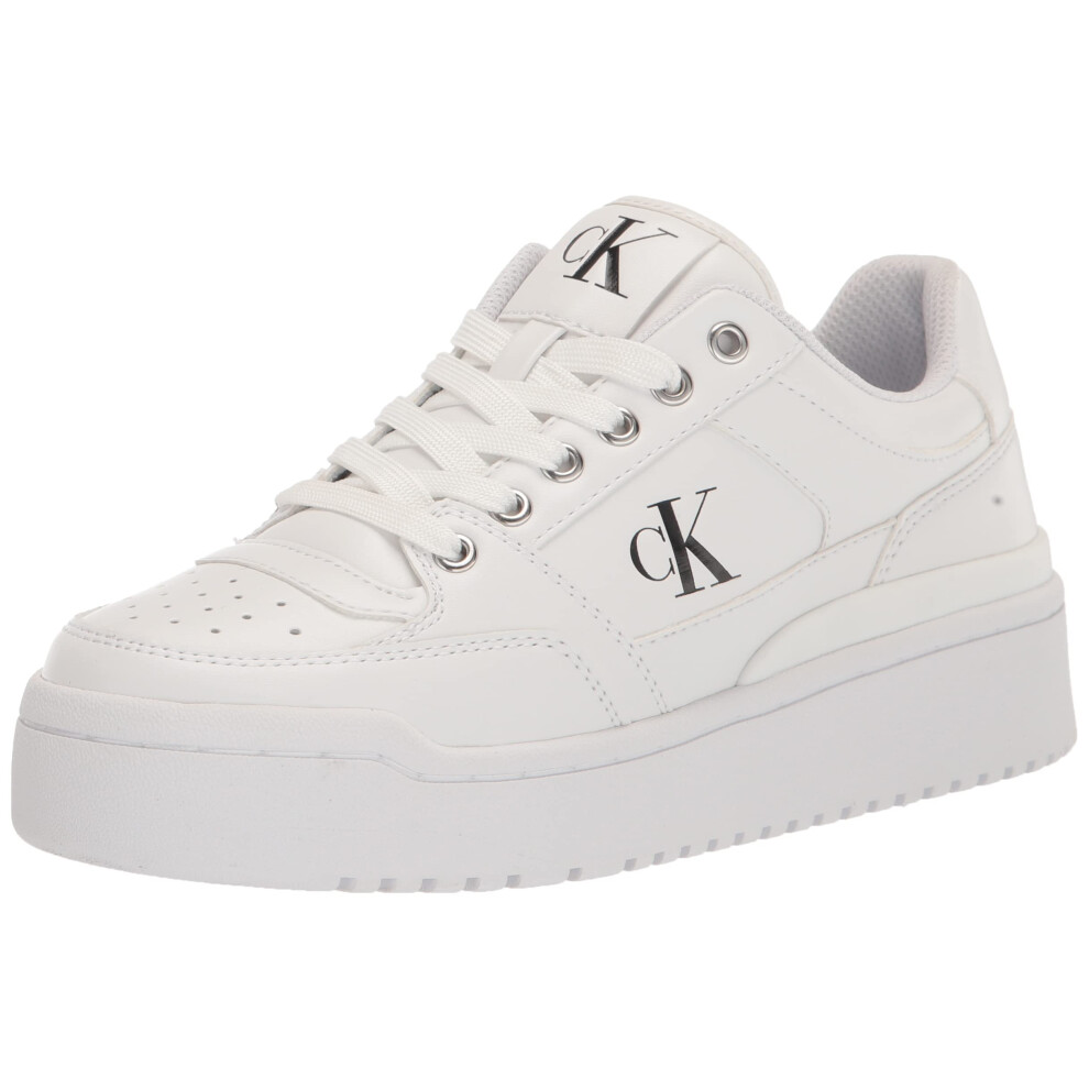 Calvin Klein Women's Alondra Sneaker  White 142  9