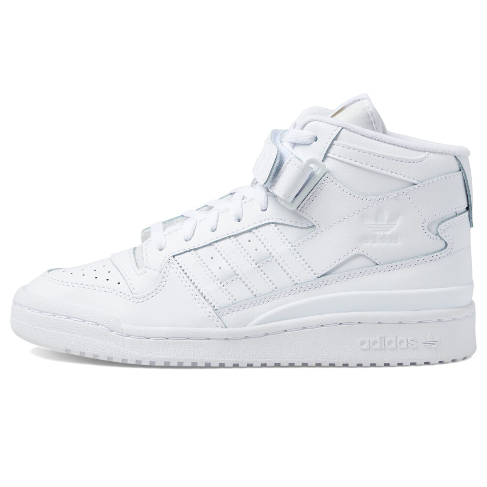 adidas Originals Women's Forum Mid Sneaker  White/White/Core White  9