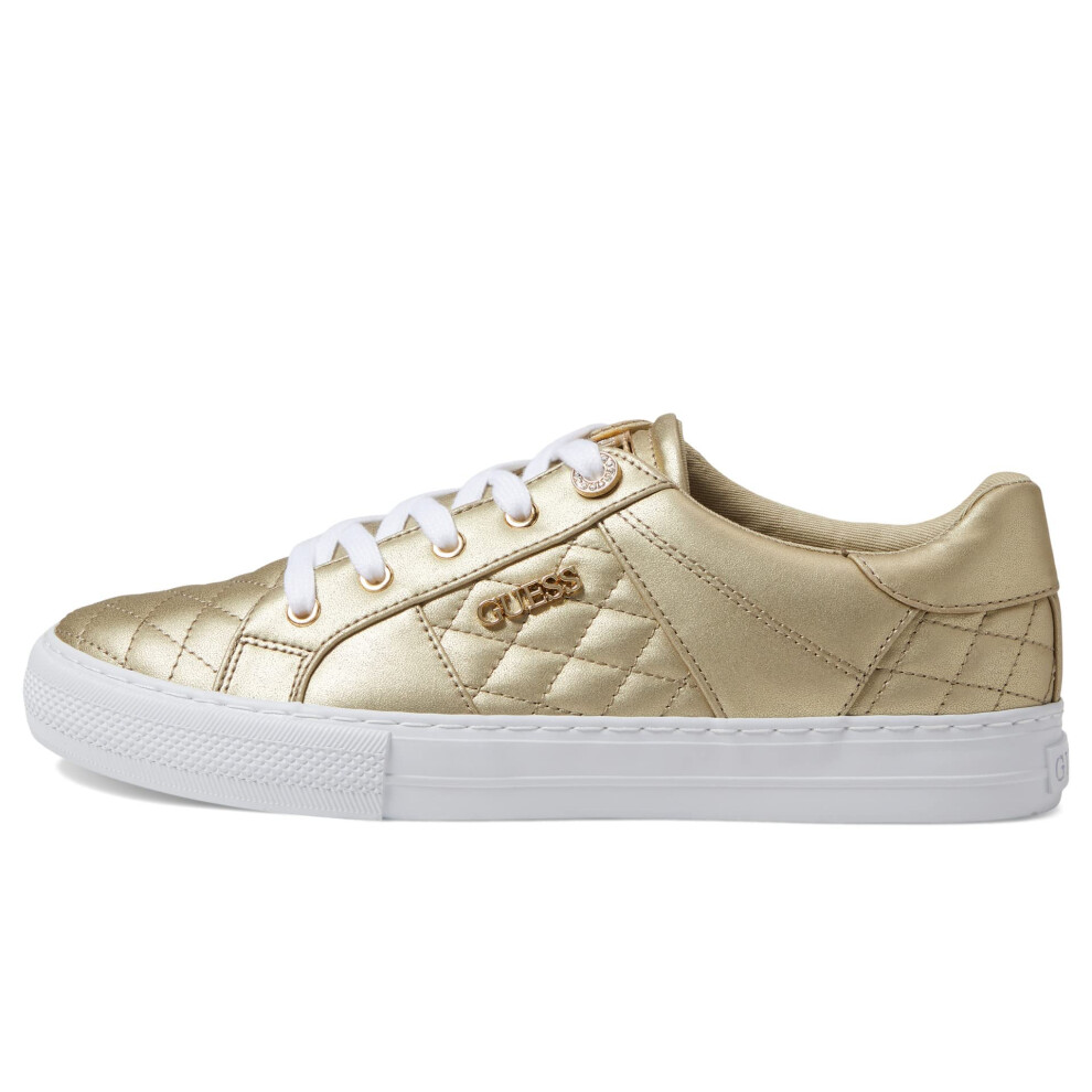 Guess Women's LOVEN Sneaker  Gold 710  9.5