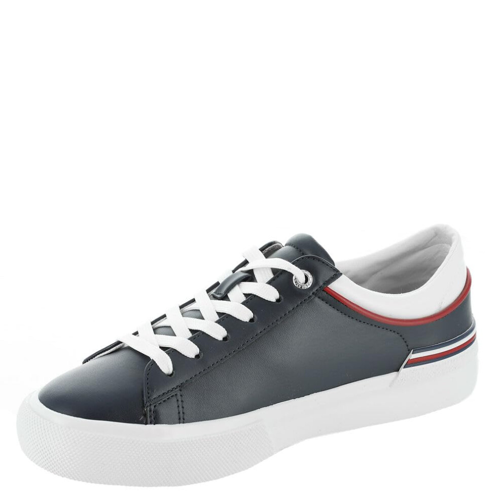 Tommy Hilfiger Women's KERLINE Sneaker  Dark Blue  8.5