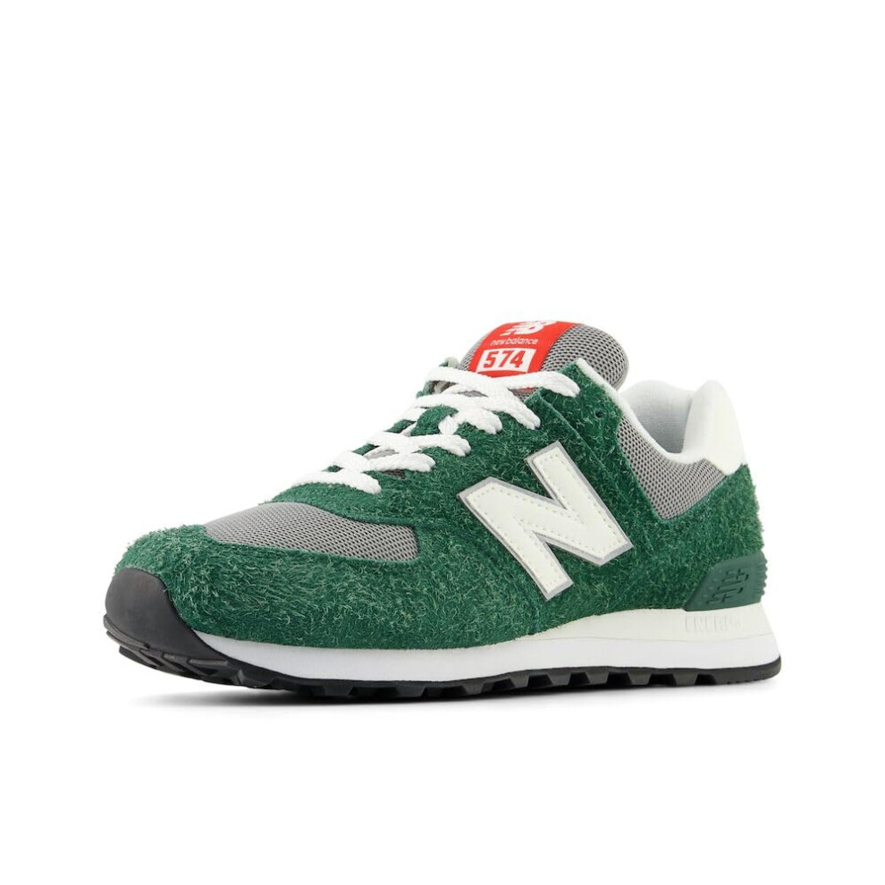 New Balance Unisex 574 V2 History Sneaker  Nightwatch Green/Sea Salt