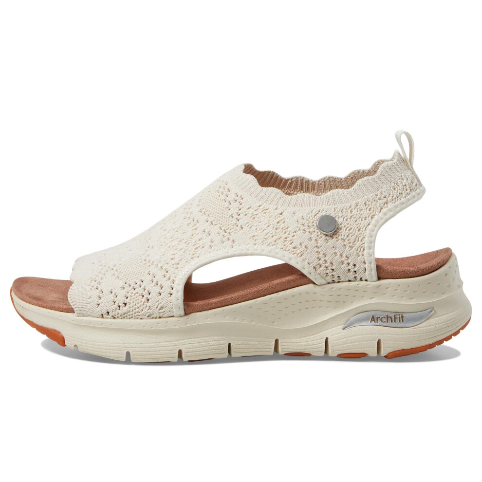 Skechers Martha Stewart - Arch Fit-Breezy City Catch Off-White 9 B (M)