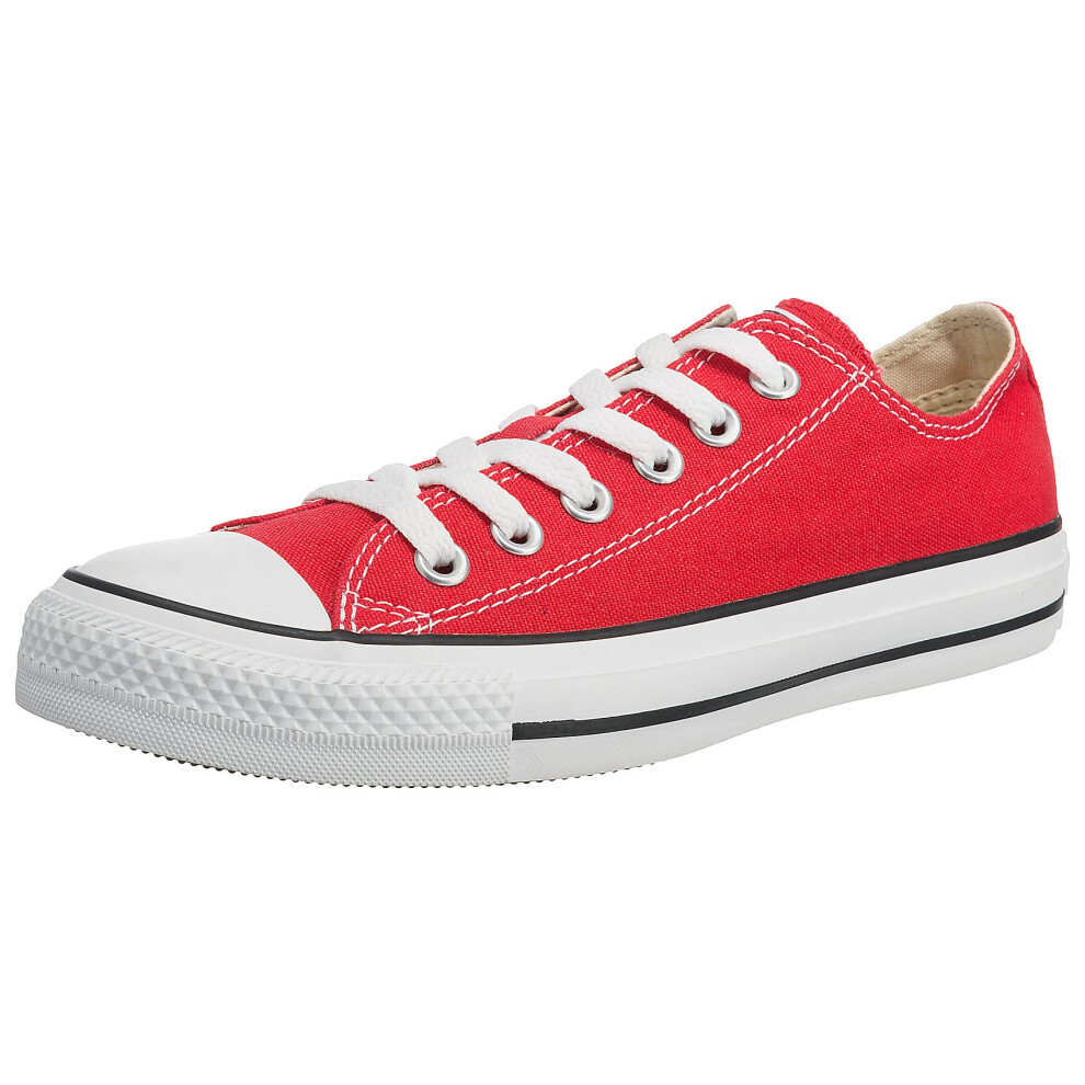 Converse Chuck Taylor All Star Canvas Low Top Sneaker  red  12 mens_us