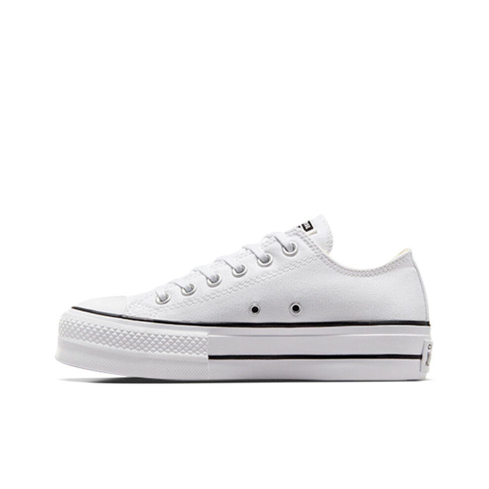 Converse Women's White (Wmns) Chuck Taylor All Star Lift Ox ' Black' 560251C - Image 6