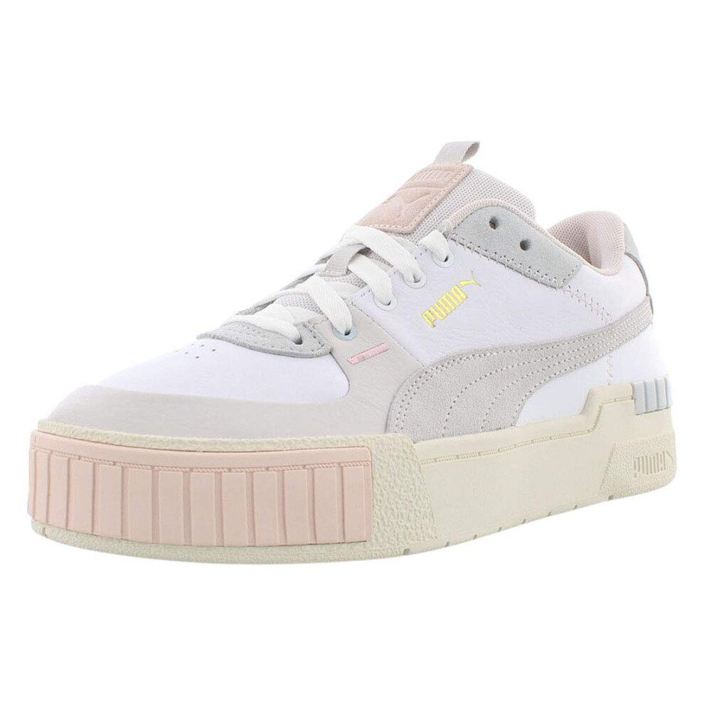 PUMA Women's Cali Sport Sneakers  Puma White/Marshmallow  9.5 Medium U