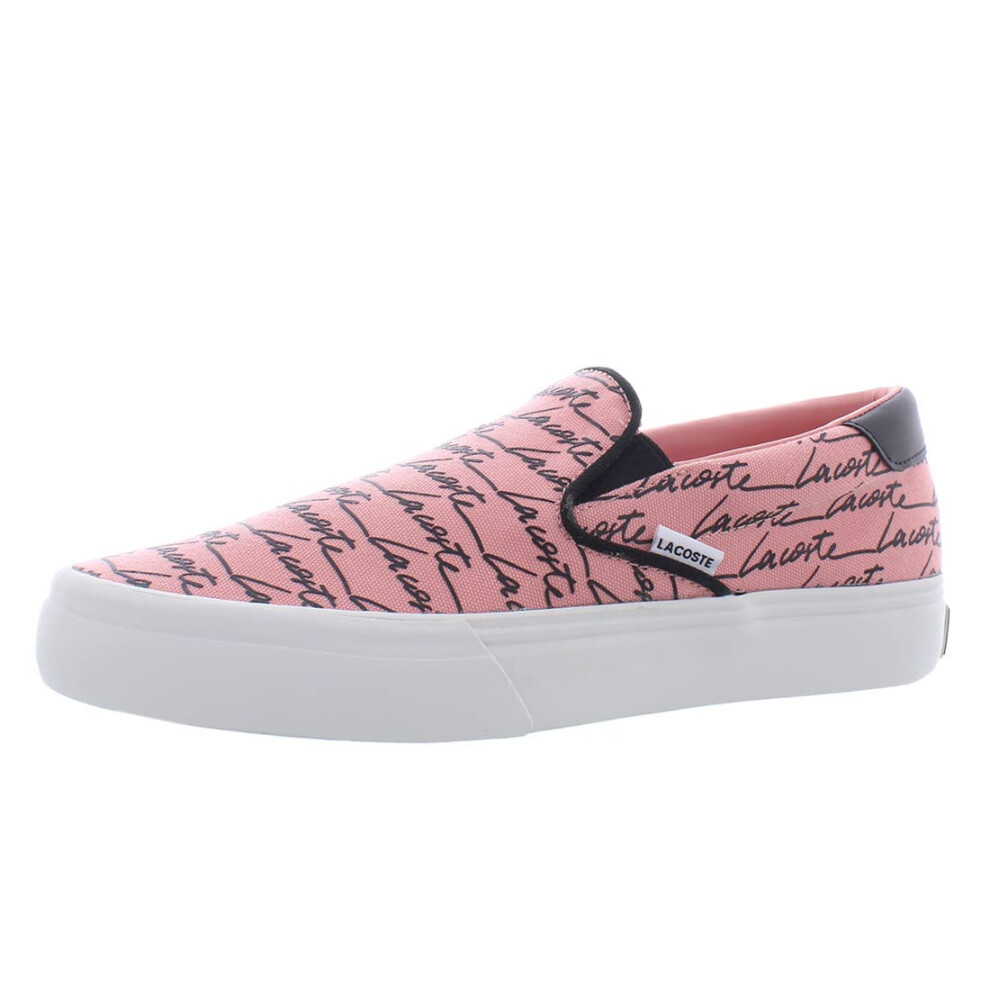 Lacoste Women's Jump Serve Slip On Sneakers  Pink/Off White  9