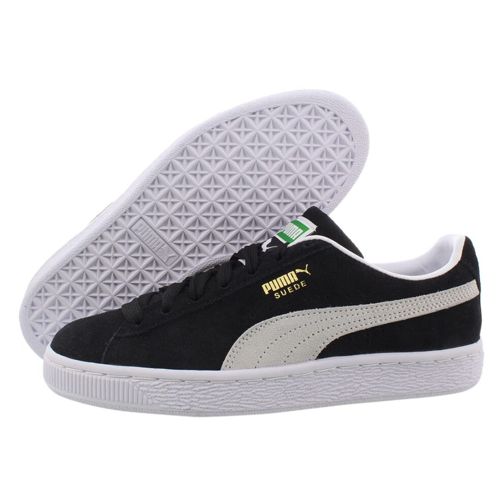 PUMA Suede Classic XXI Black White 10 B (M)