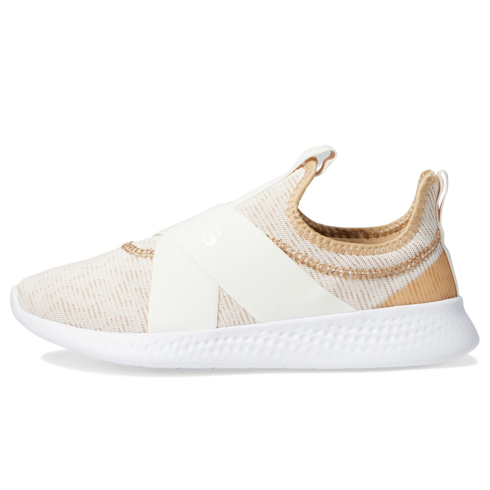 adidas Women's Puremotion Adapt Sneaker  Wonder White/Zero Metallic/Bl