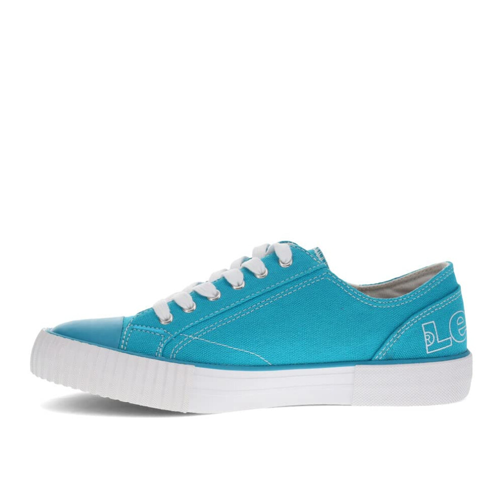 Levi's Womens Anika C Logo Classic Sporty Fashion Sneaker Shoe  Aqua