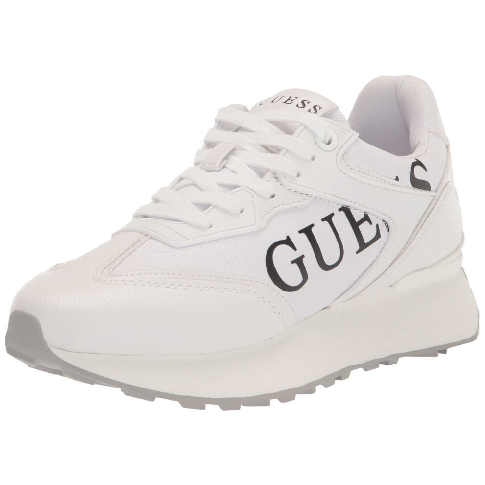 GUESS Women's LUCHIA Sneaker  White 145  9