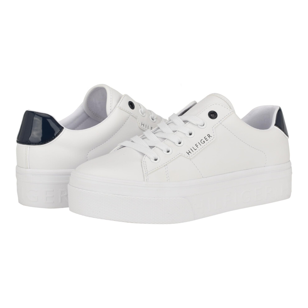 Tommy Hilfiger Women's Barli Sneaker  White  8