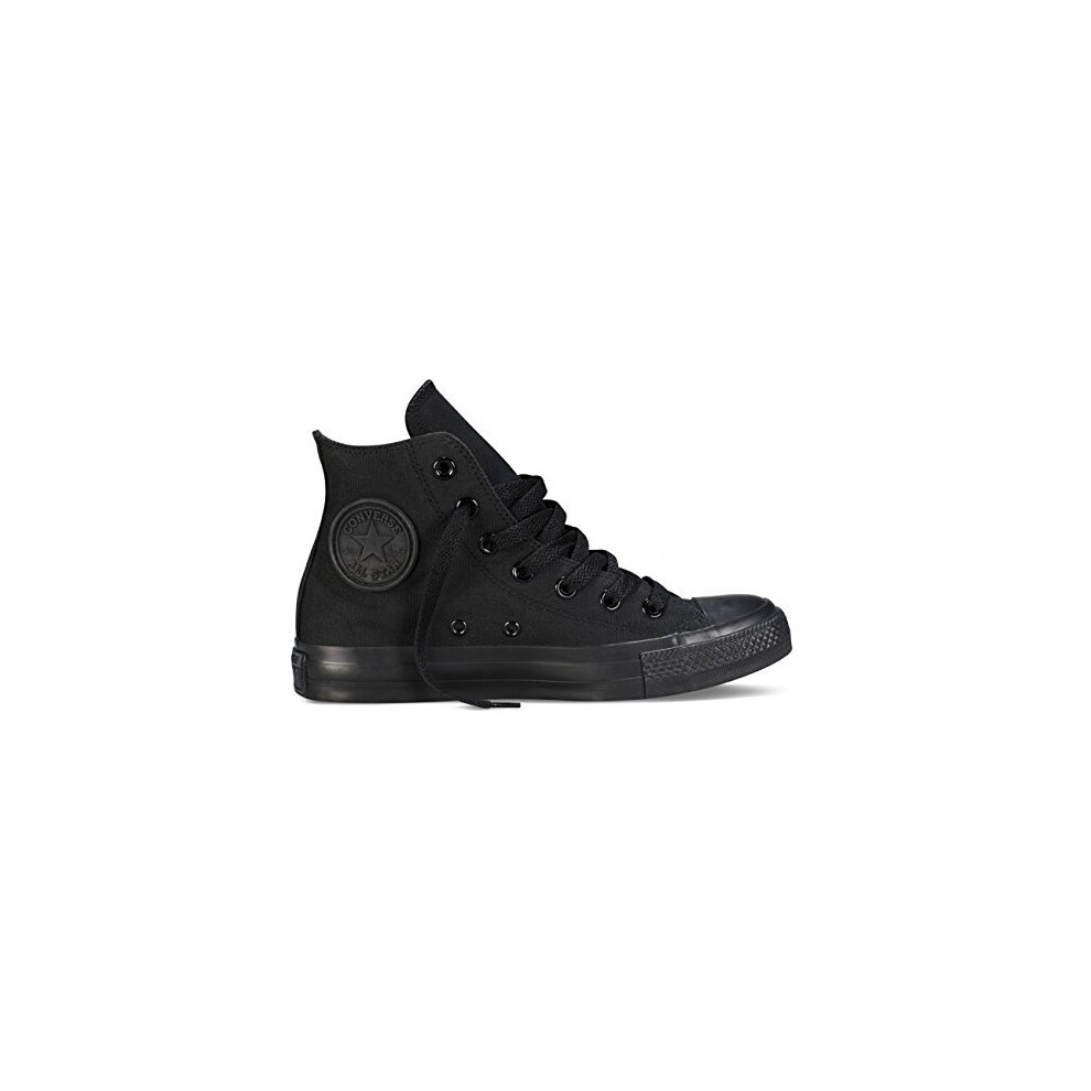 Converse Unisex Chuck Taylor All Star Hi Top Sneakers Black Monochrome