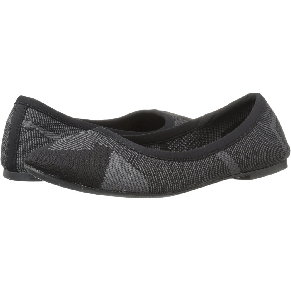 Skechers Women's Cleo Wham Flat  Black/Charcoal  9 M US