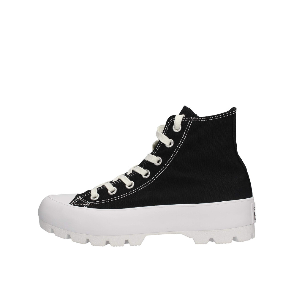 Converse Women's Chuck Taylor All Star Lugged Hi Sneakers  Black/White