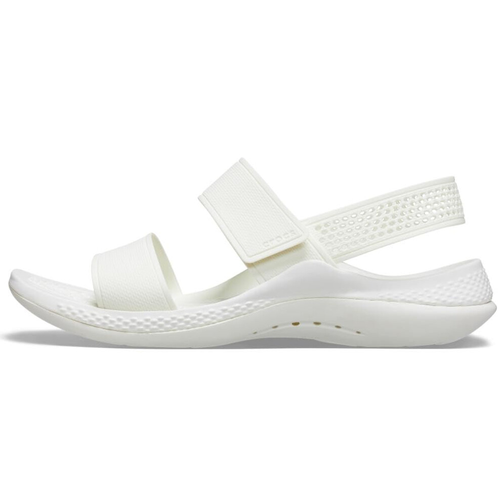 Crocs LiteRide 360 Sandals for Women  Almost White  Numeric_10