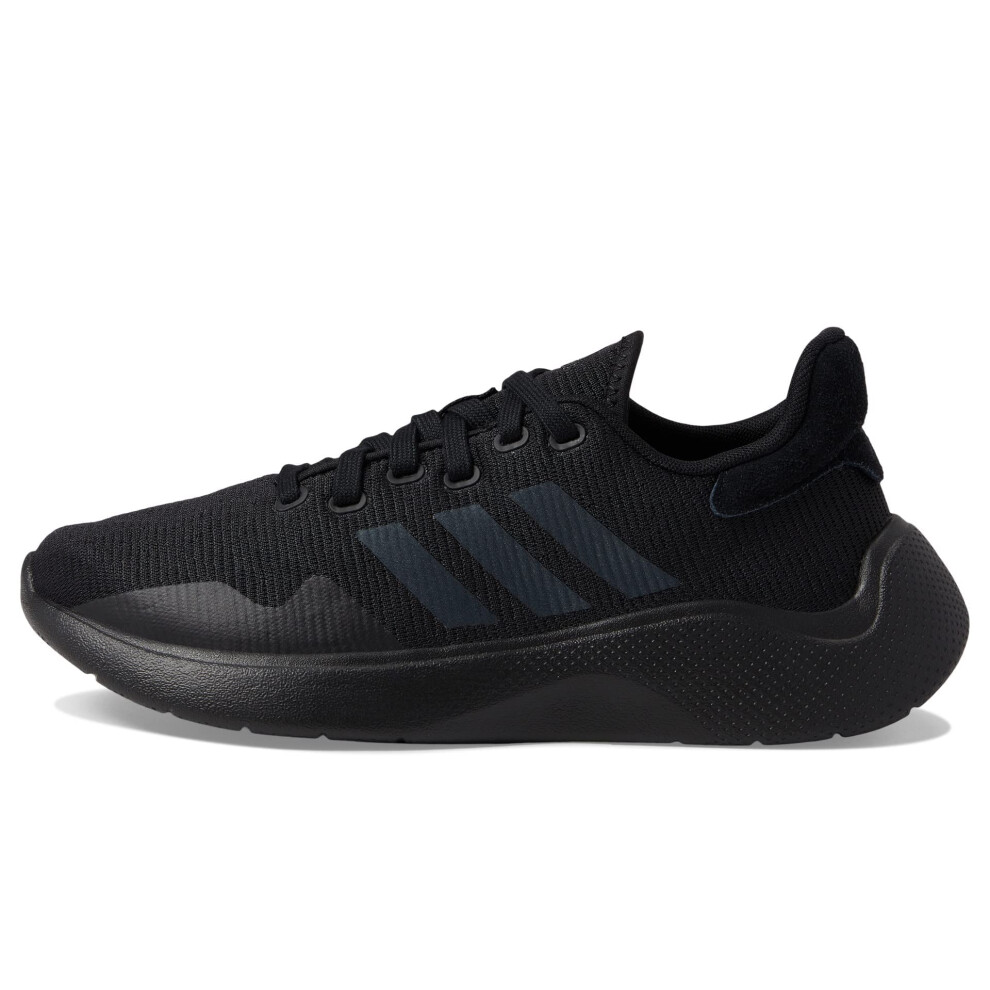 adidas Women's Puremotion 2.0 Sneaker  Black/Black Blue Metallic/Carbo