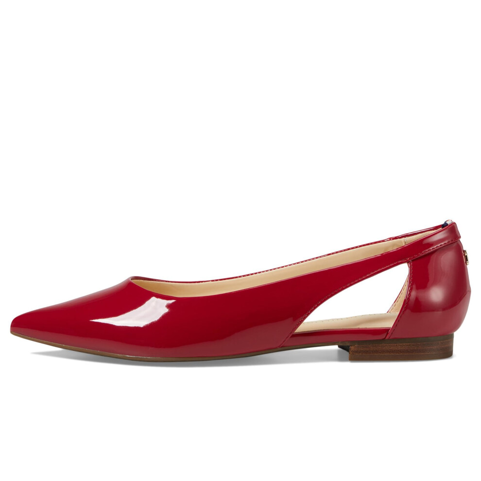 Tommy Hilfiger Women's VELAHI Ballet Flat  Blood Red 610  5.5