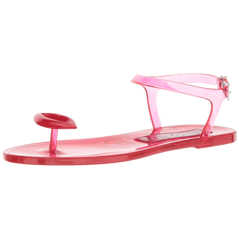 Katy Perry Women's The Geli Flat Sandal  Lips  8 Medium US