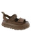 UGG UGG Women's GOLDENGLOW Flat Sandal  Bison Brown  10 4
