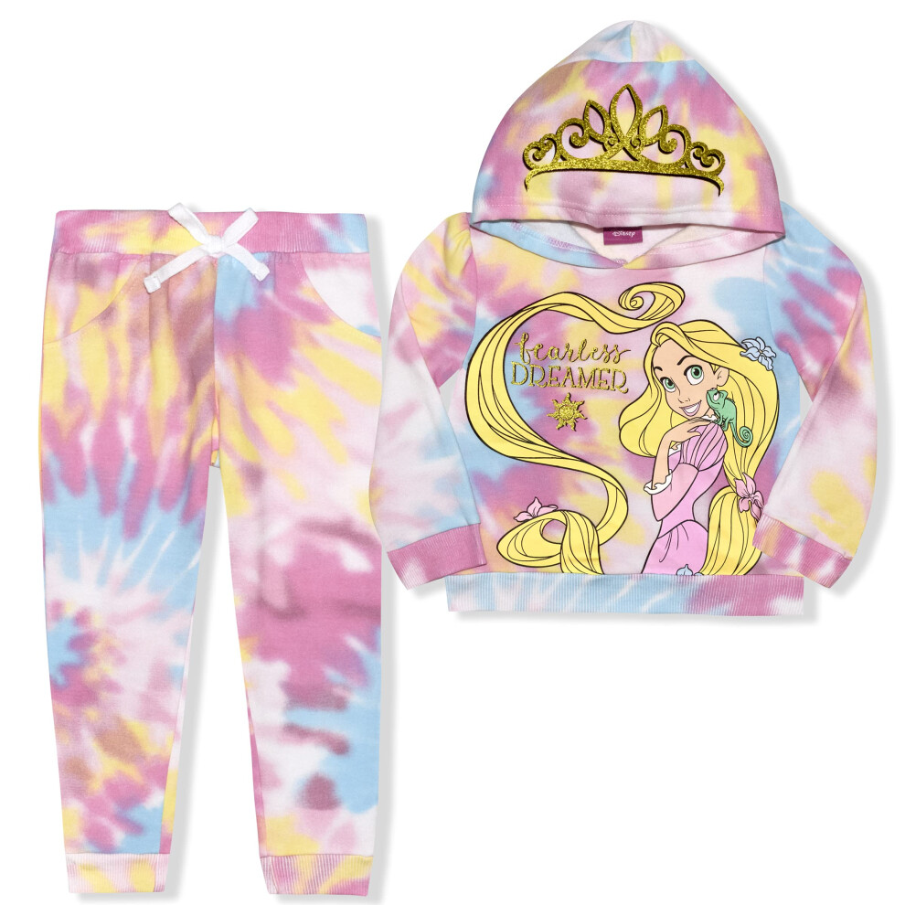 Disney Princess Girls Rapunzel  Cinderella  Belle or Ariel Hoodie and