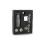 Designer Anthracite Thermostatic Radiator Valve TRV - Straight 3