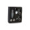 Designer Anthracite Thermostatic Radiator Valve TRV Twin Pack - Corner 3