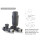 Designer Anthracite Thermostatic Radiator Valve TRV - Straight 2