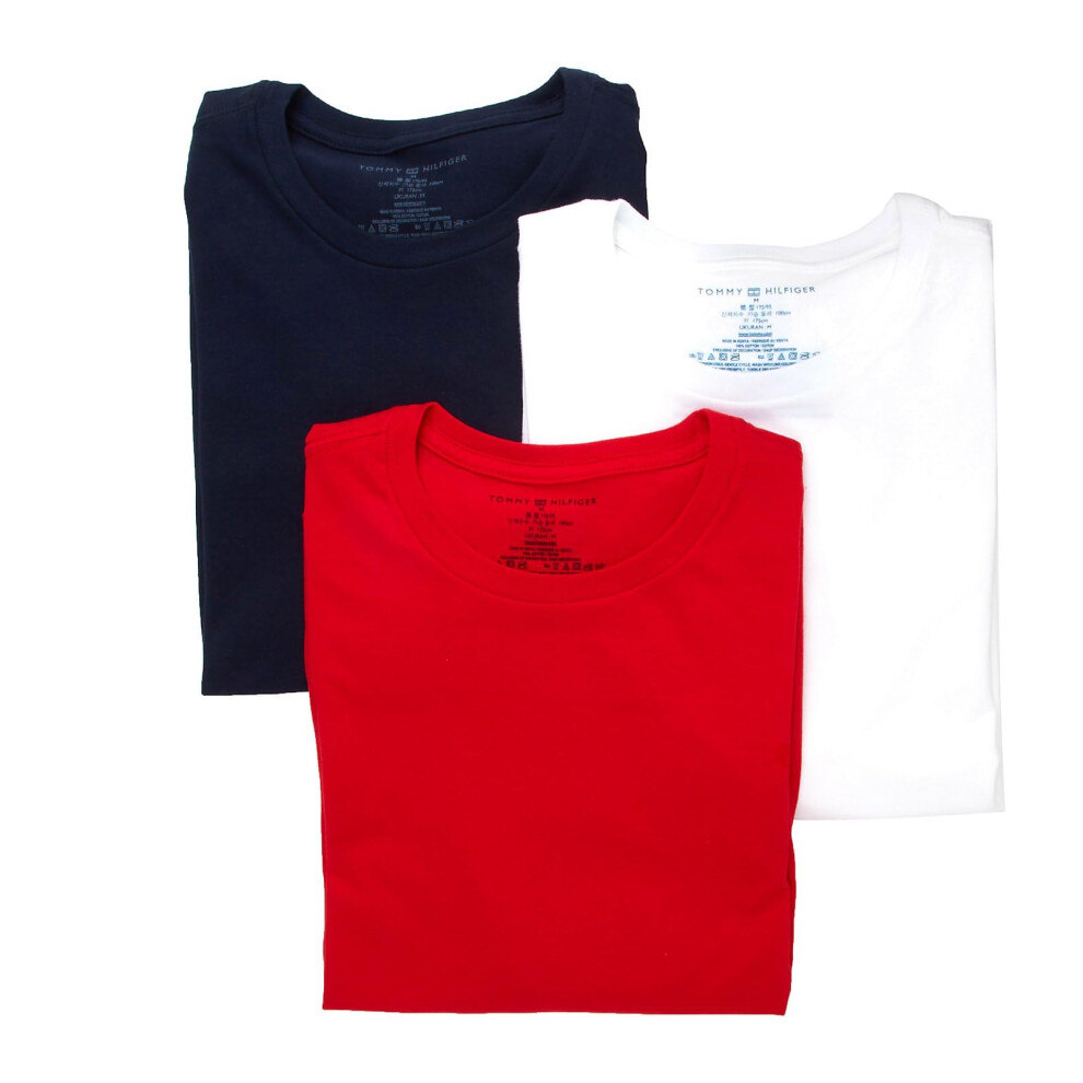 Tommy Hilfiger Men's Undershirts Multipack Cotton Classics Crew Neck T