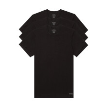 Pánská trička Calvin Klein 100% bavlna, balení 3, černá - TANK M