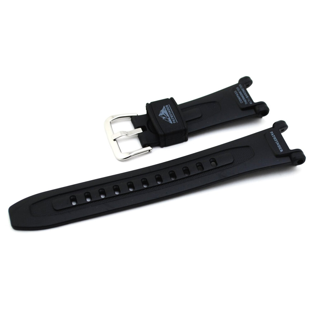 Casio Black Resin Pathfinder Series Watch Band - 18mm