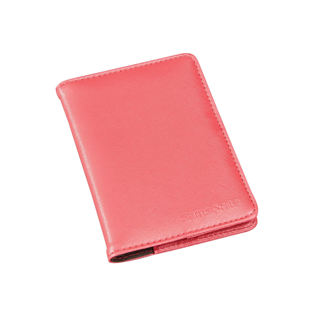 Samsonite RFID Passport Holder  Coral