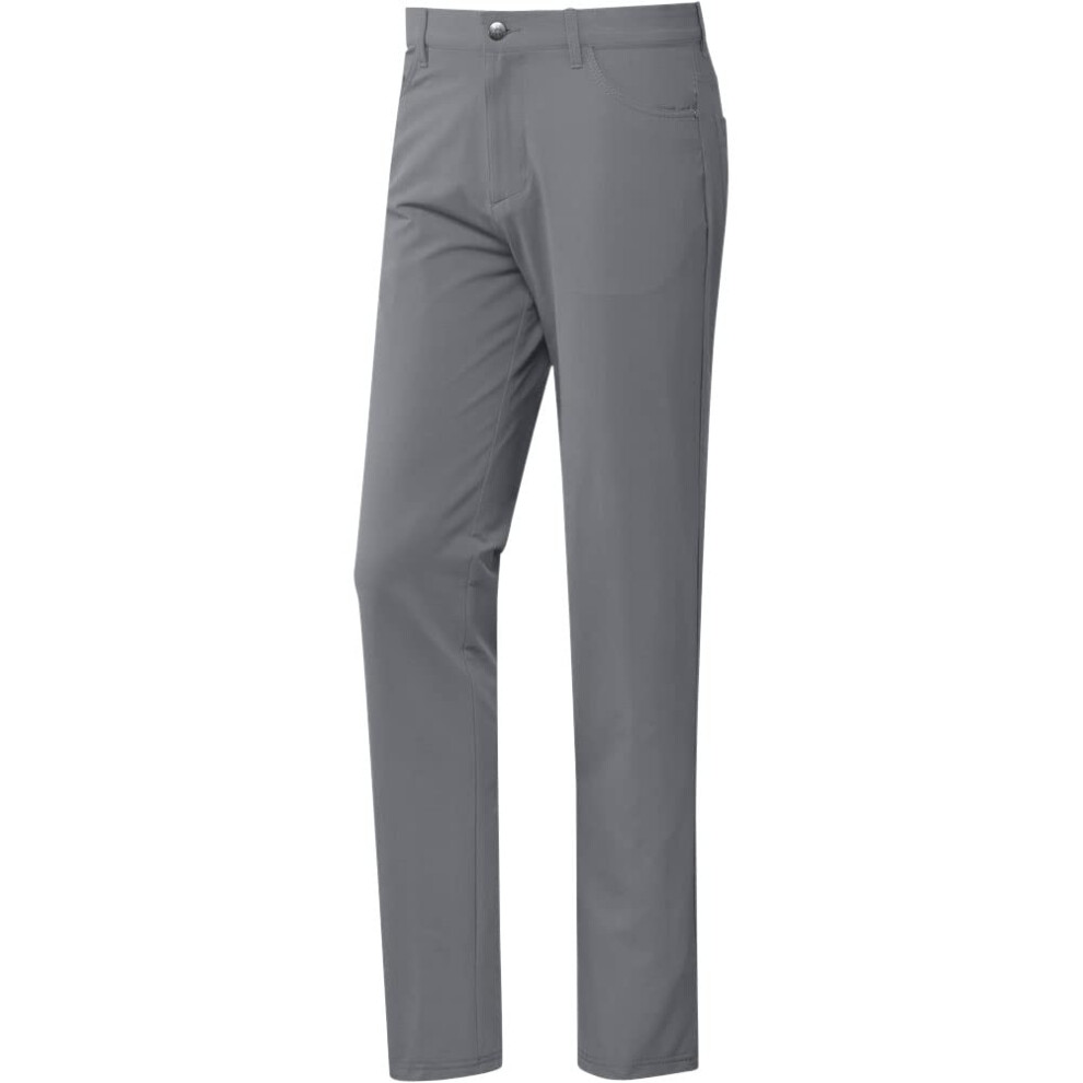 adidas Golf Men's Go-To 5-Pocket Primegreen Golf Pant  Gray  3232