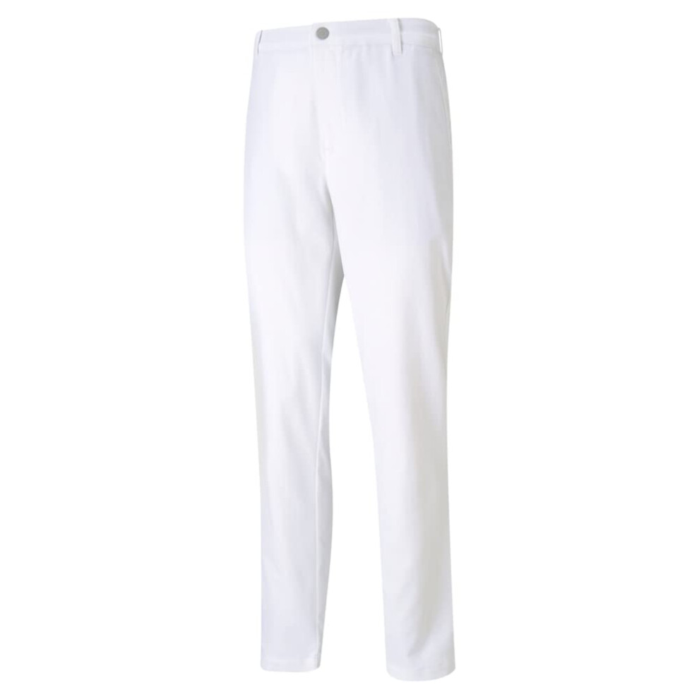 PUMA mens Jackpot 2.0 Golf Pants  Bright White  32W x 30L US