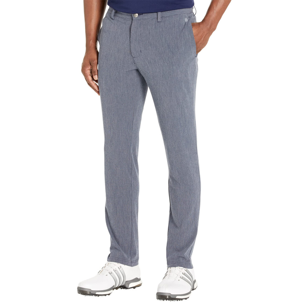 adidas Men's Crosshatch Golf Pants  Collegiate Navy  32W X 30L