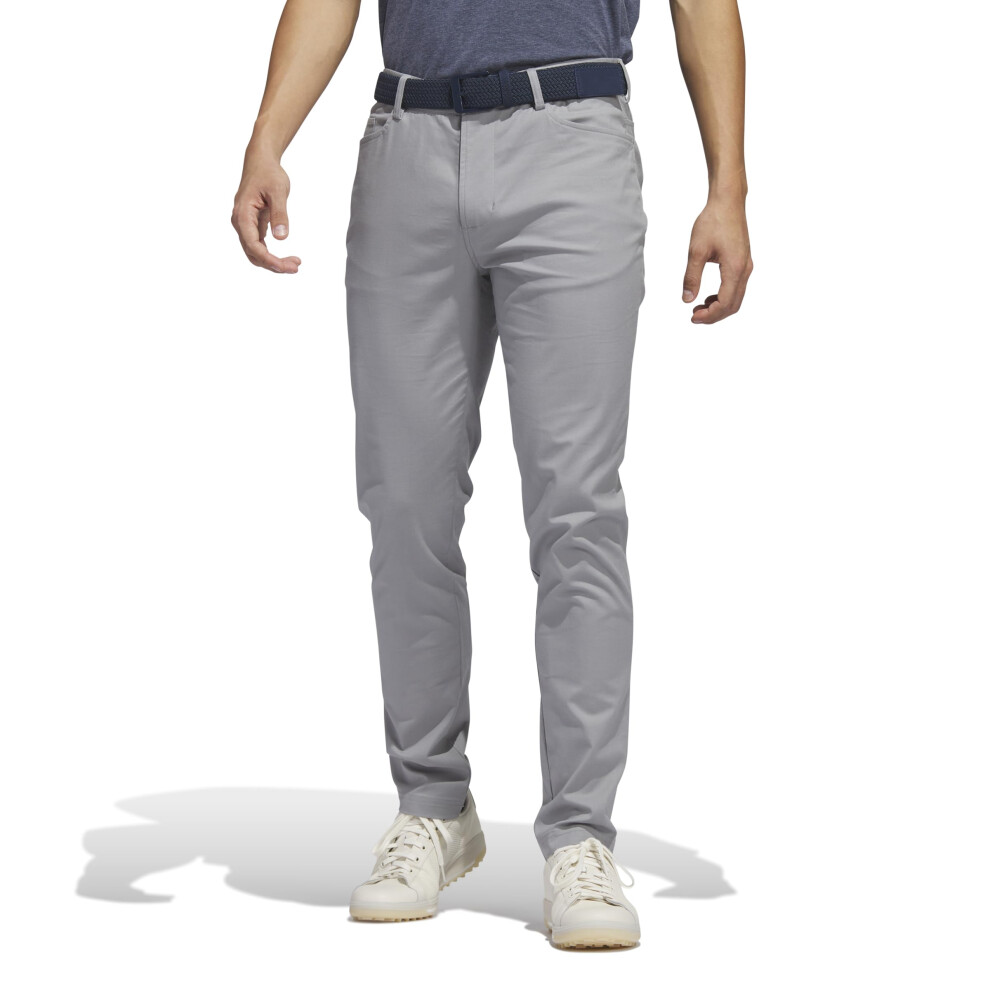 adidas Golf Men's Standard GO-To 5-Pocket Tapered FIT Golf Pants  Grey