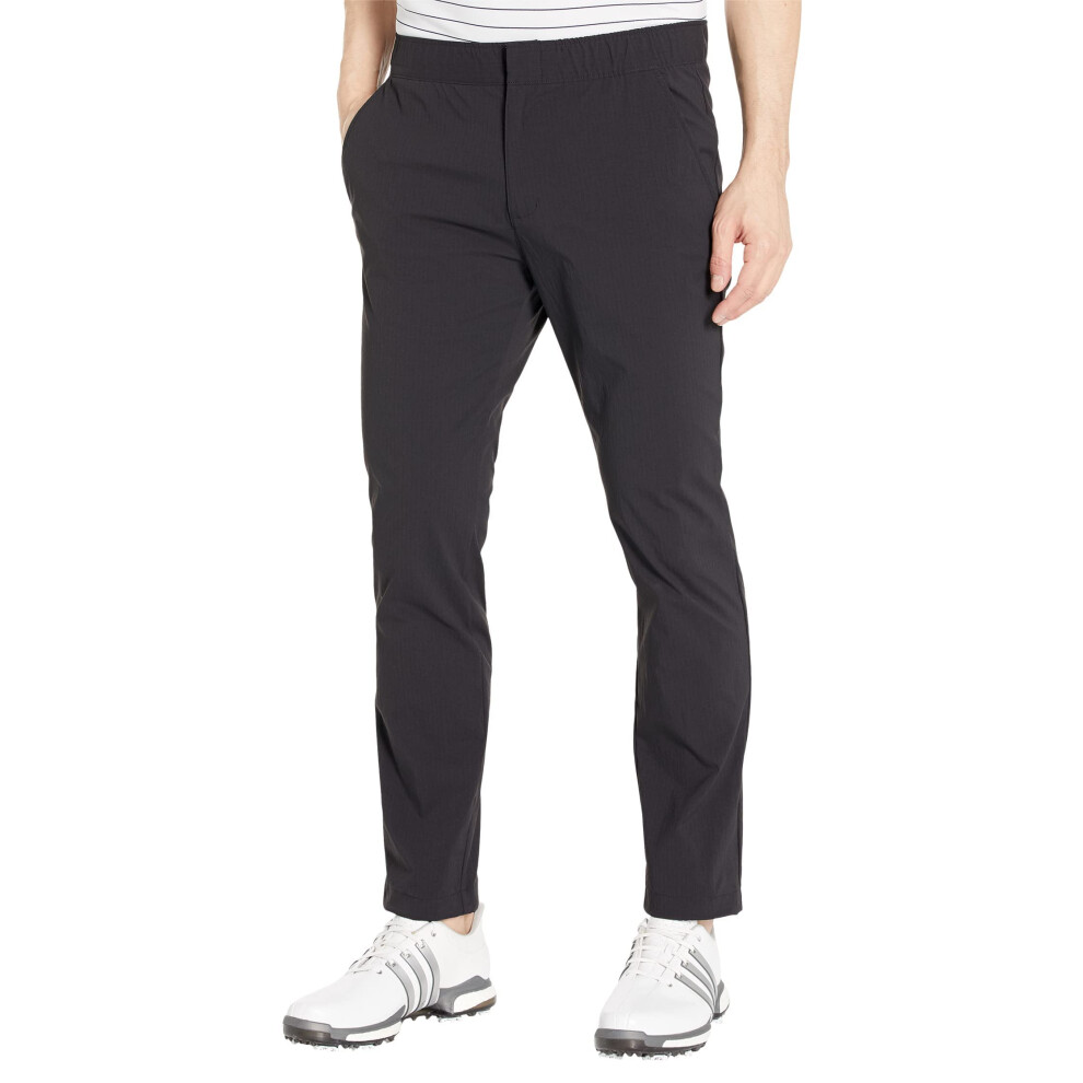 adidas Men's Ripstop Golf Pants  Black  Large