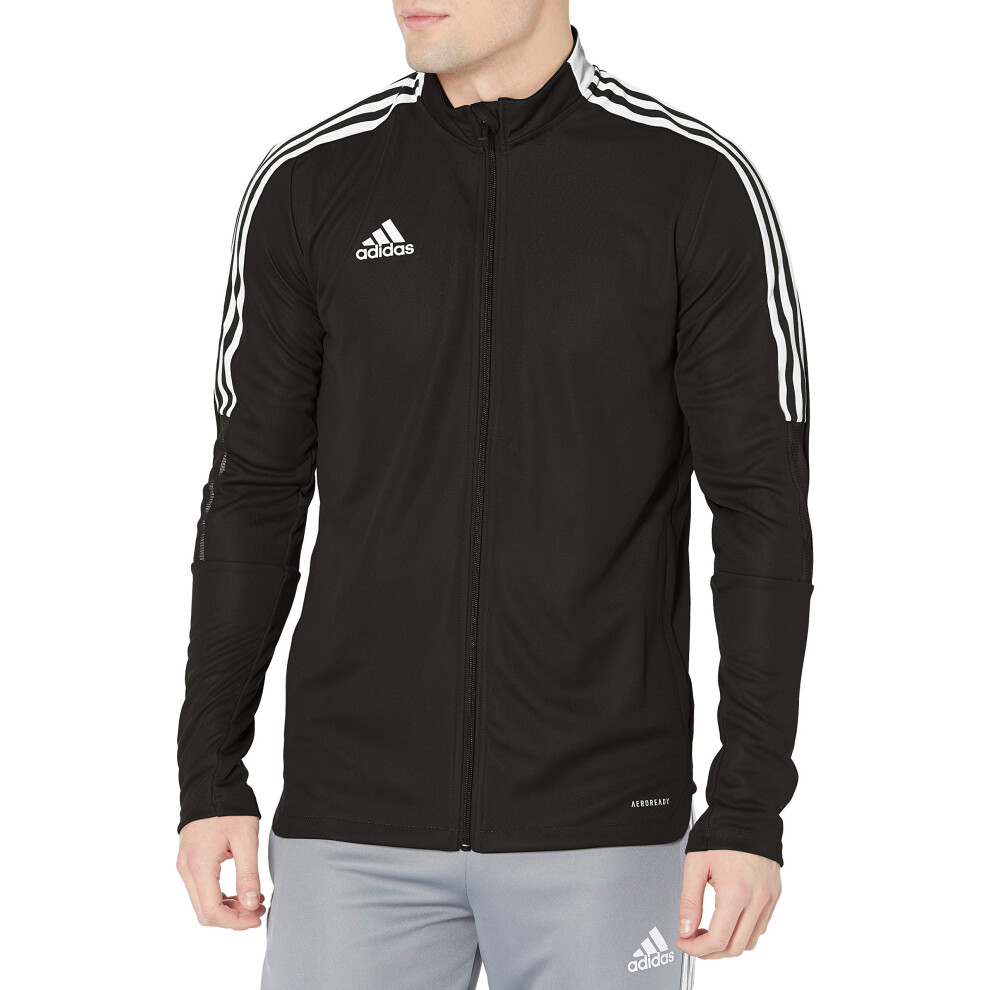 adidas Men's Tiro 21 Track Jacket  Black  XX-Large