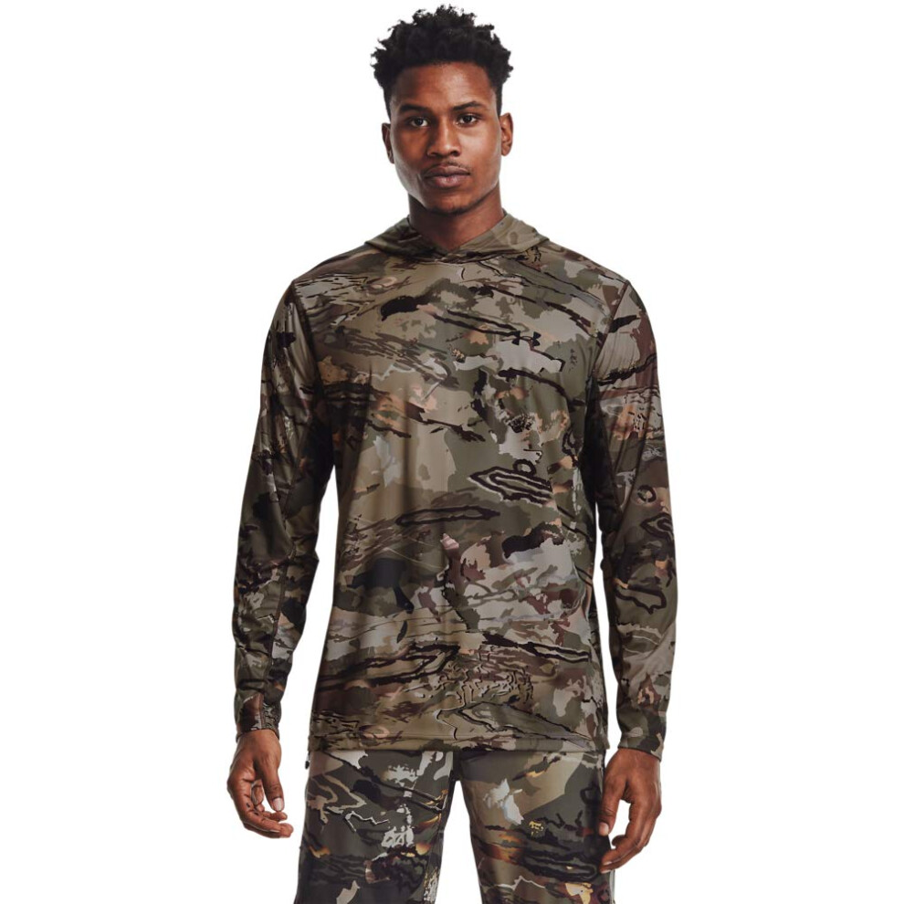 Under Armour Iso-chill Brush Line Hoodie  Ua Forest All Season Camo (9